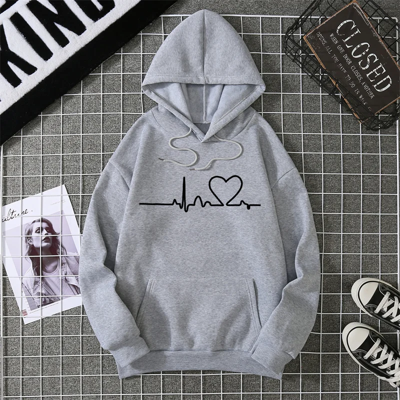 2025 Winter New Women's Hoodie High Street Unisex style