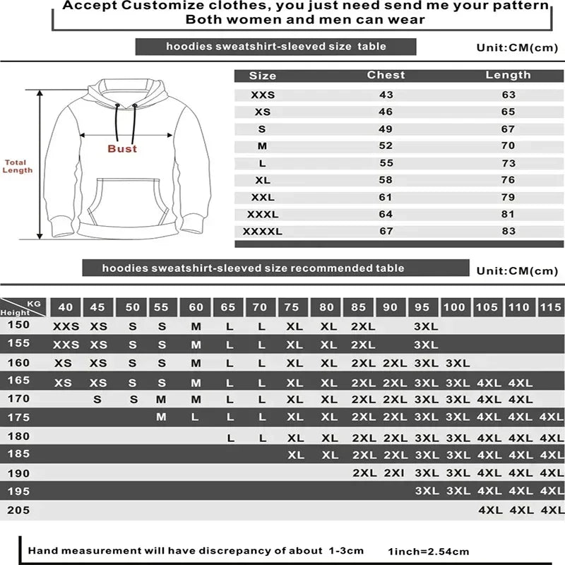 Fall Winter Long Sleeve Kangaroo Pocket Casual Hoodies
