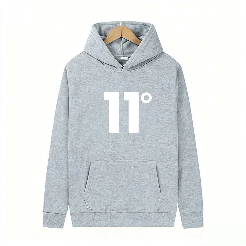 Men's street hip-hop pullover hoodie, casual warm and breathable