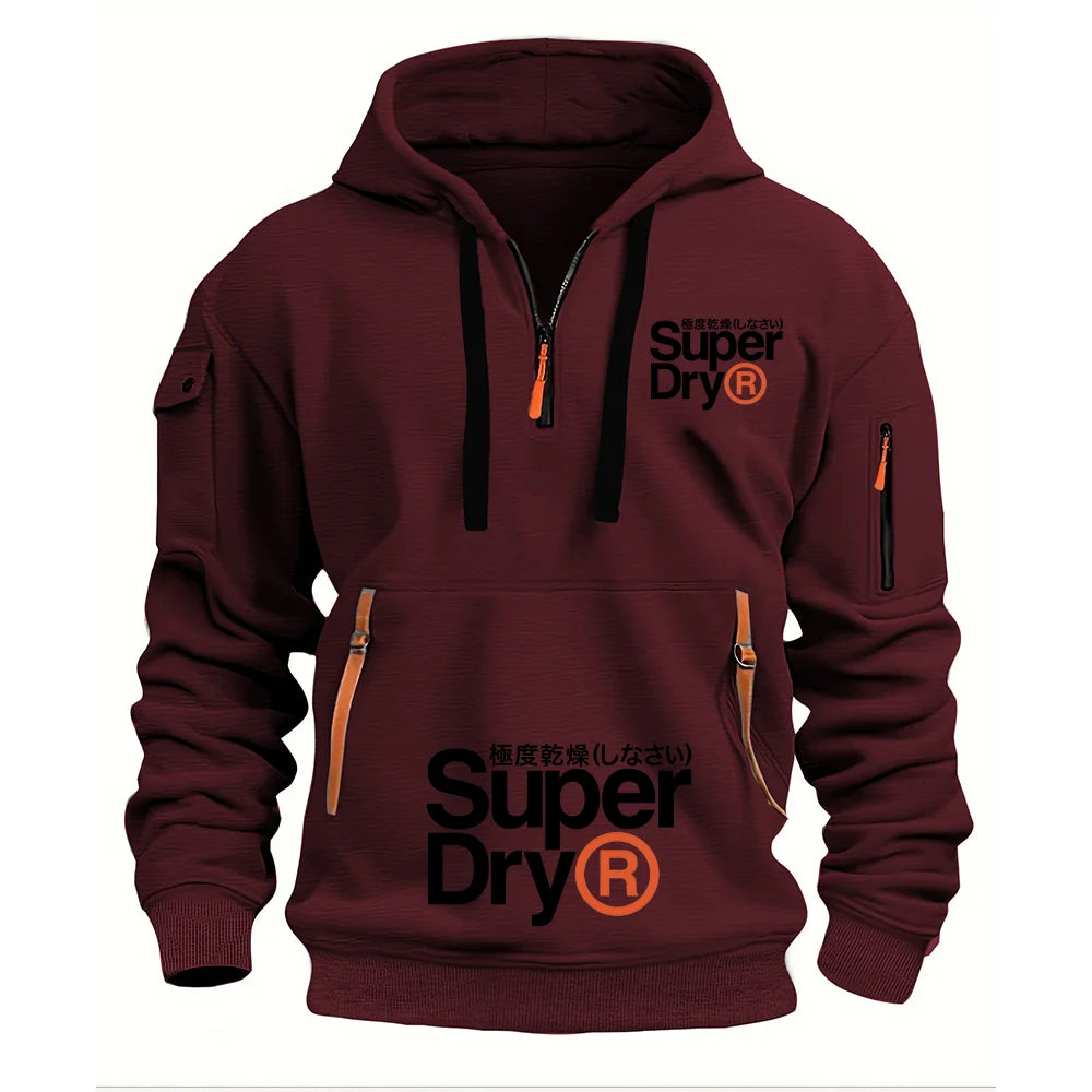 SUPERDRY Extremely Dry Brand Men's Autumn and Winter Street