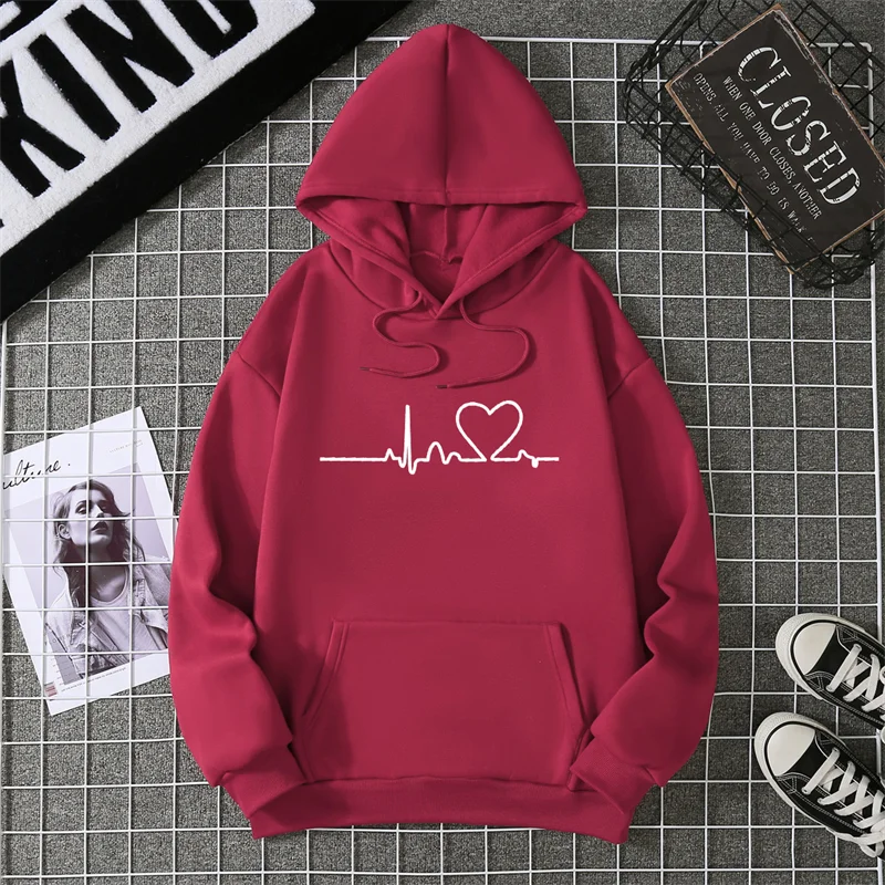 2025 Winter New Women's Hoodie High Street Unisex style