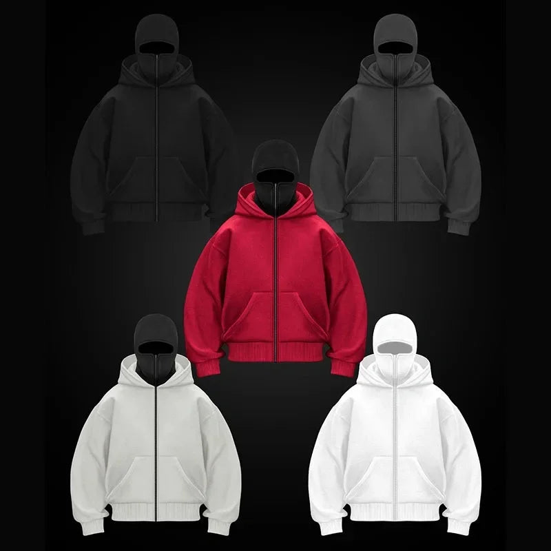 Men's and women's Balaclava Y2K Gothic Harajuku winter new item