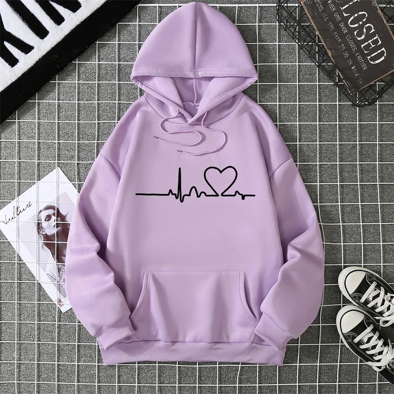 2025 Winter New Women's Hoodie High Street Unisex style
