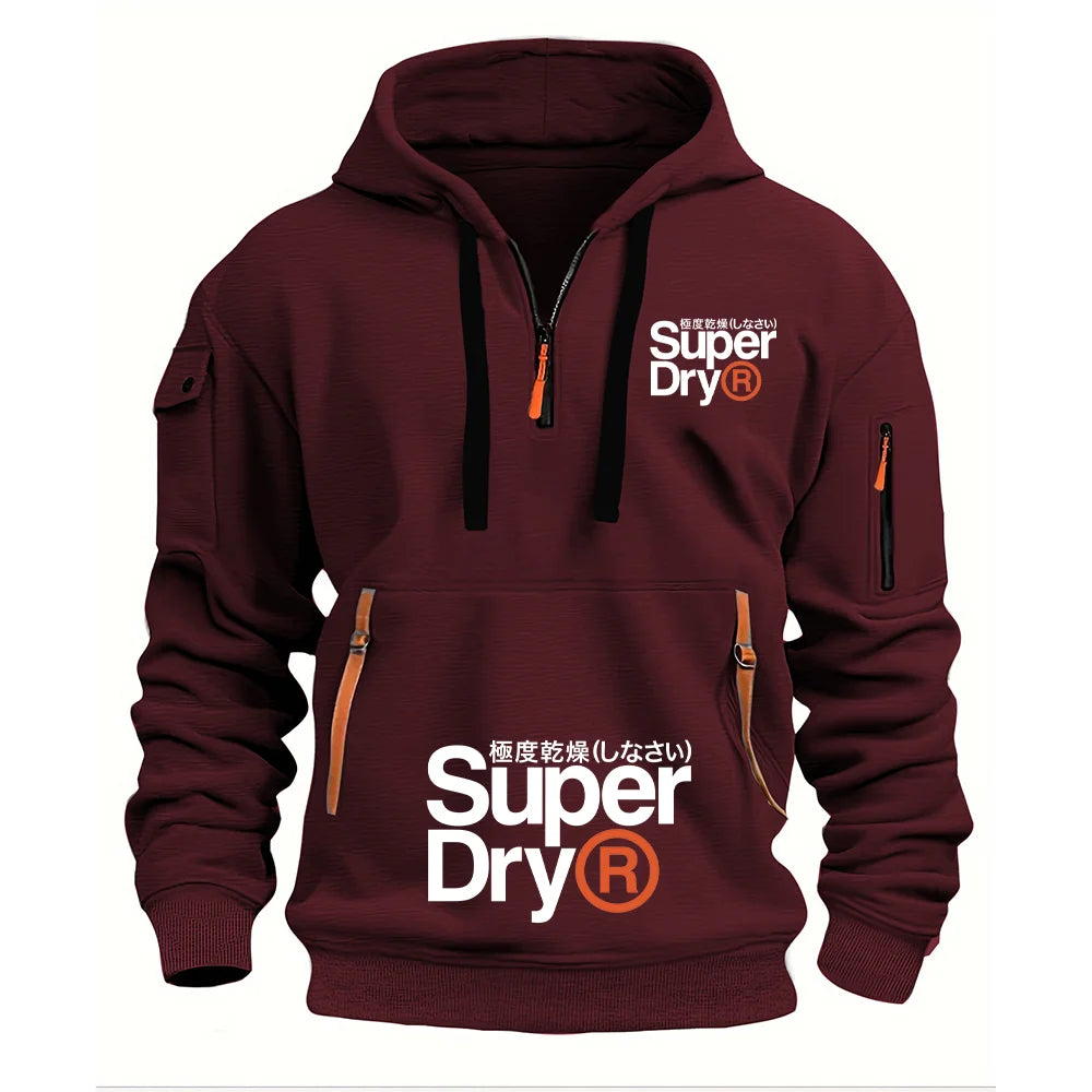 SUPERDRY Extremely Dry Brand Men's Autumn and Winter Street
